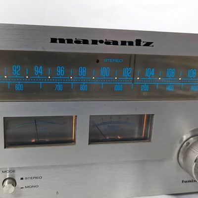 Marantz 2020 AM/FM Stereo Tuner w/ Wood Case - 1978 Silver image 6