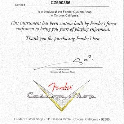 Fender Custom Shop Empire 67 Stratocaster NOS - Ultra Marine Blue #90356 image 13