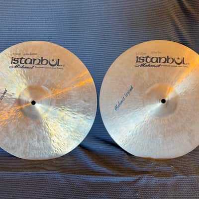 Istanbul Mehmet 14" Legend Hi-Hat Cymbals (Pair) 2010s - Traditional image 1