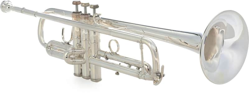 Bach 170S43GYR Professional Bb Trumpet - Reverse Leadpipe - 43 Bell - Silver Plated image 1