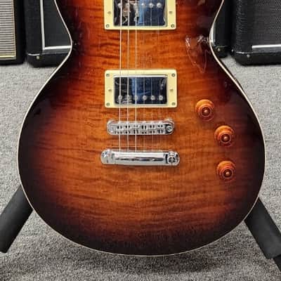 ESP LTD EC-256 FM with Rosewood Fretboard - Dark Brown Sunburst image 1