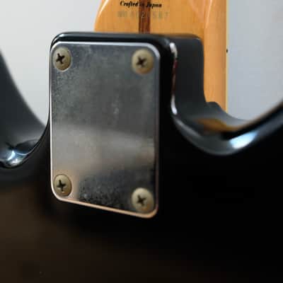 Fender Japan Squier Vista Venus XII MIJ 1997 - 1998 - Black image 7