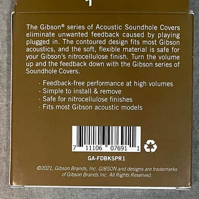 Gibson Generation Acoustic Soundhole Cover Standard image 4