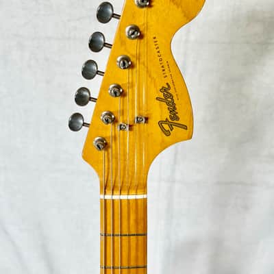 RARE VINTAGE 1988 FENDER (JAPAN) ST-67 1967 REISSUE STRATOCASTER ELECTRIC GUITAR & OHSC L@@K image 5