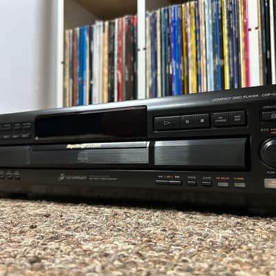 Sony CDP-CE525 Compact Disc Player 5-Disc CD Carousel Changer No Remote TESTED ✅ image 3