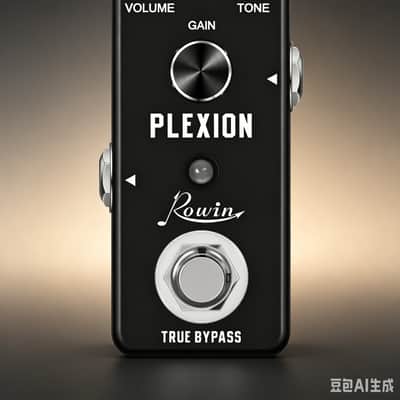 Rowin LEF-324 Plexion Plexi Distortion Pedal Dual Bright/Normal Mode True Bypass Mini Metal Guitar Effect--Shipped from Irvine Warehouse in California by USPS image 4