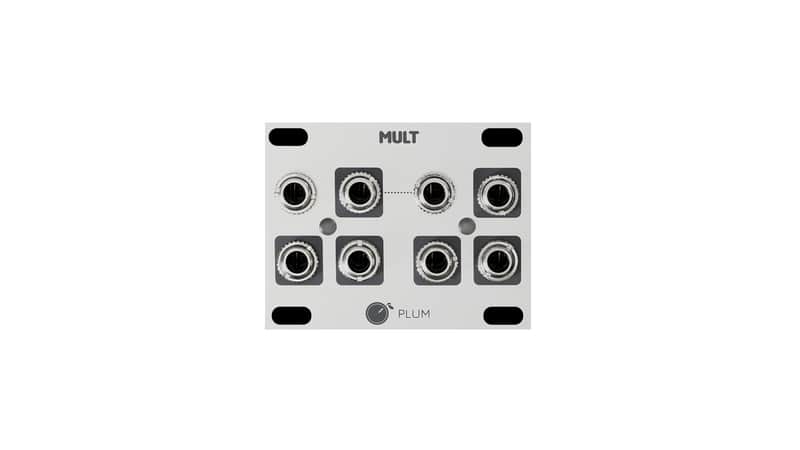 Plum Audio MULT 1U - Buffered Multiplier 2022 Silver image 1