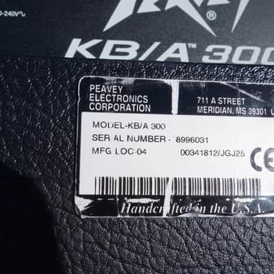 Peavey KB/A 300 with rare bass port. Hugely powerful! image 9