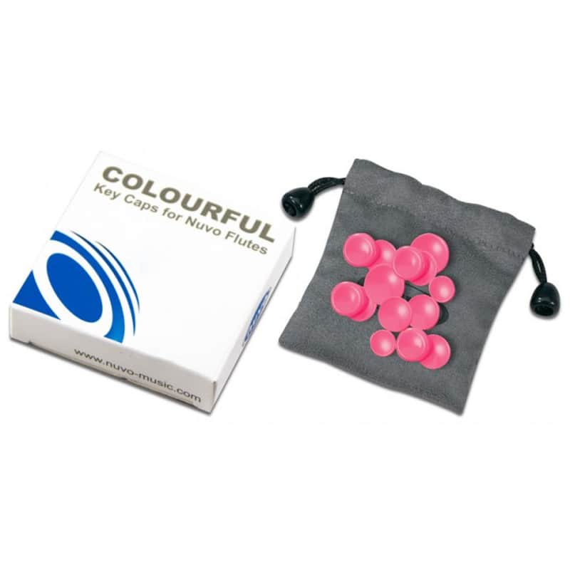 NUVO AKC-PK Klappeneinlagenset für jFlute Student Flute pink image 1