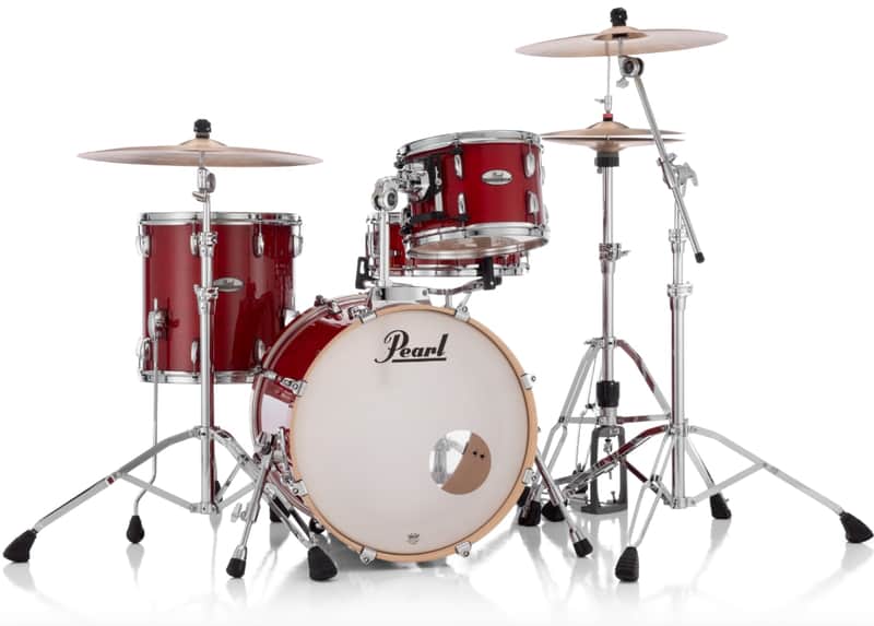 Pearl Professional Series 3 Piece Shell Pack - 20" Bass Drum SEQUOIA RED image 1