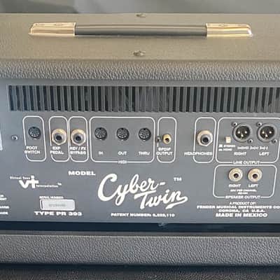 Fender Cyber-Twin Head w/ Original MIDI Foot Controller – Excellent Condition – Fully Functional image 3