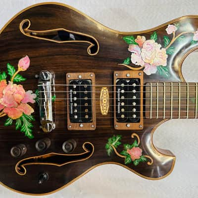 Blueberry Handmade Electric Guitar with Seymour Duncan Pickups image 1