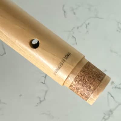 Adler Wooden (Maple) Alto Recorder in the Key of F- Baroque Fingering - Mint Condition w/ Its Original Folding Padded Carry Mid 2000’s - Natural Maple wood Body with Corked Tenons. image 12