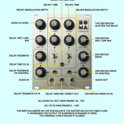 Soma Laboratory LYRA8-FX Eurorack Module image 2