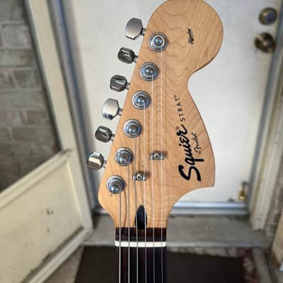 Squier affinity Stratocaster Jet black image 7