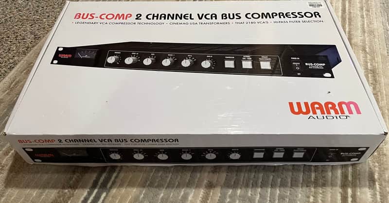 Warm Audio Bus-Comp 2-Channel VCA Bus Compressor