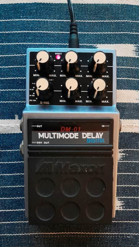 Maxon DM-01 Multimode Delay 1980s - Blue image 1