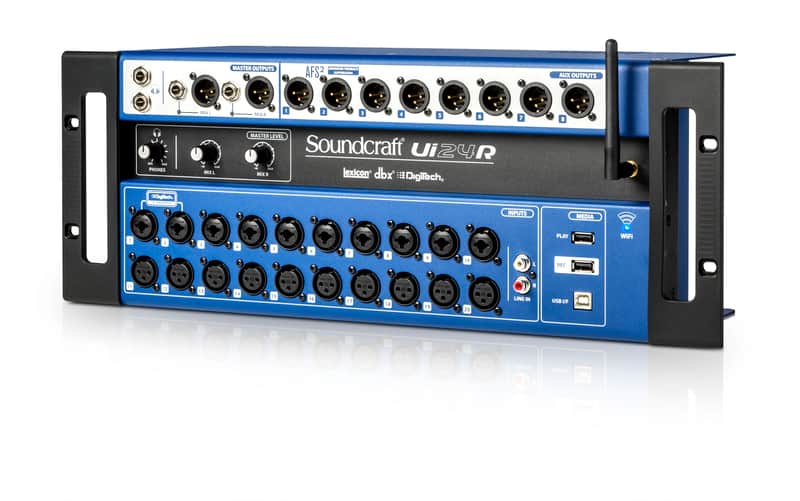 Soundcraft Ui24R 24-Channel Digital Mixer/USB Recorder w/ Wireless Control image 2