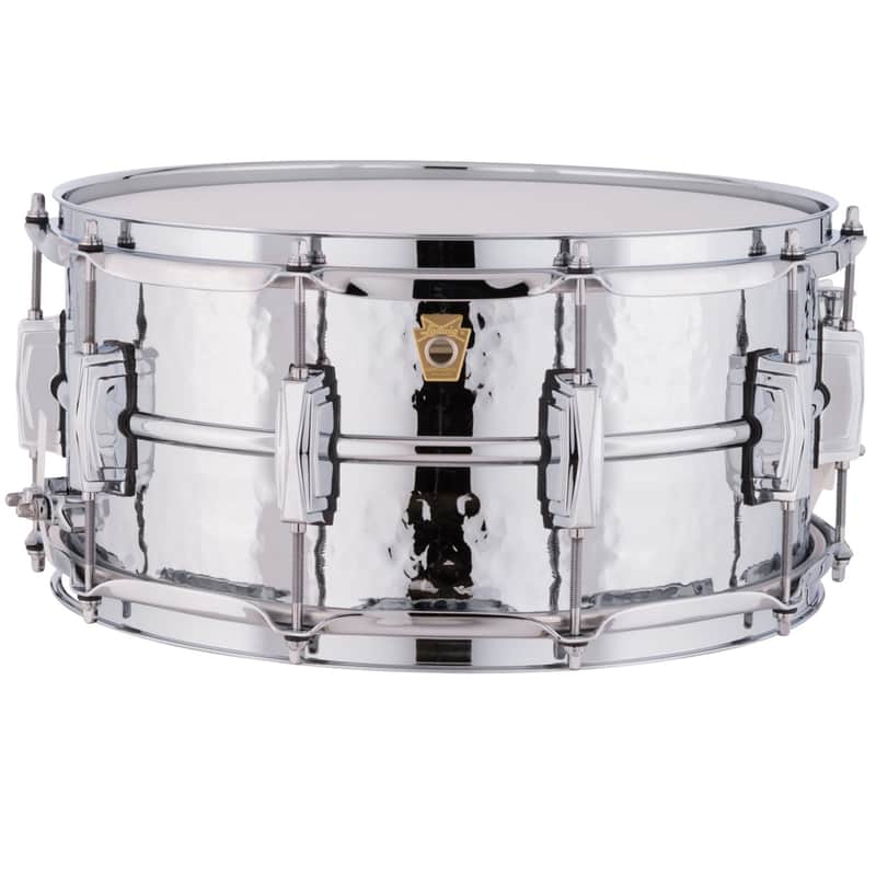 Ludwig LM402K Supraphonic 6.5x14 Hammered Shell, Imperial Lugs Snare Drum image 1