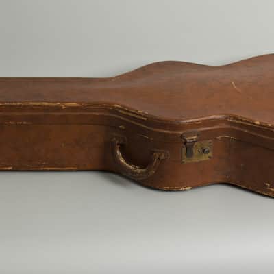 Epiphone  Zenith Arch Top Acoustic Guitar (1939), ser. #13787, Period brown hard shell case. image 11