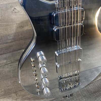Elecrical Guitar Company Custom 12-String Bass 2010 - Aluminum image 7