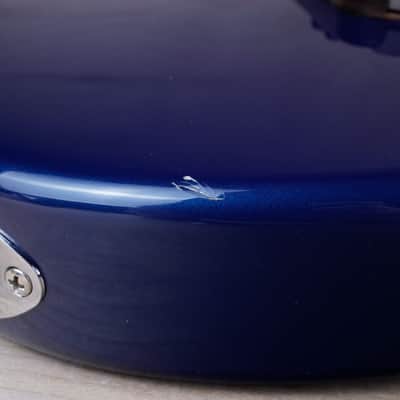 Fender Deluxe Series Acoustasonic Stratocaster 2003 Sapphire Blue Transparent w/ Bag image 5