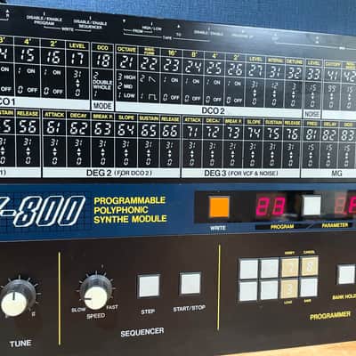 Korg EX-800 Vintage Programmable Polyphonic Synth image 2