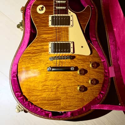 Gibson Custom Shop True Historic '59 Les Paul Reissue 2015 - 2016 - Aged Vintage Cherry Sunburst image 2