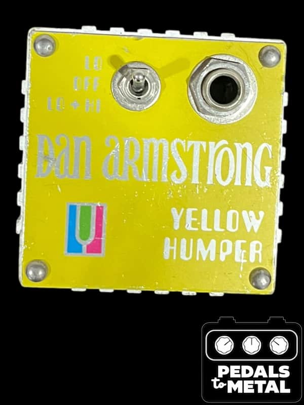 Dan Armstrong Yellow Humper EQ 2010s - Made By Musictronics - Yellow X9975 image 1
