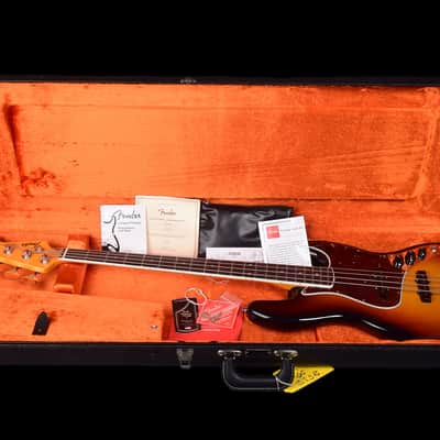 Fender American Vintage II '66 Jazz Bass 2023 - 3-Color Sunburst image 10