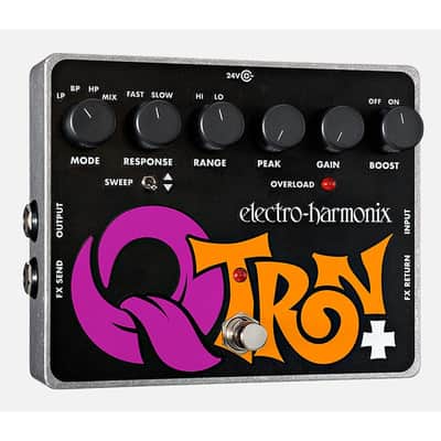 Electro-Harmonix Q-Tron Plus Envelope Filter Pedal with Effects Loop image 1