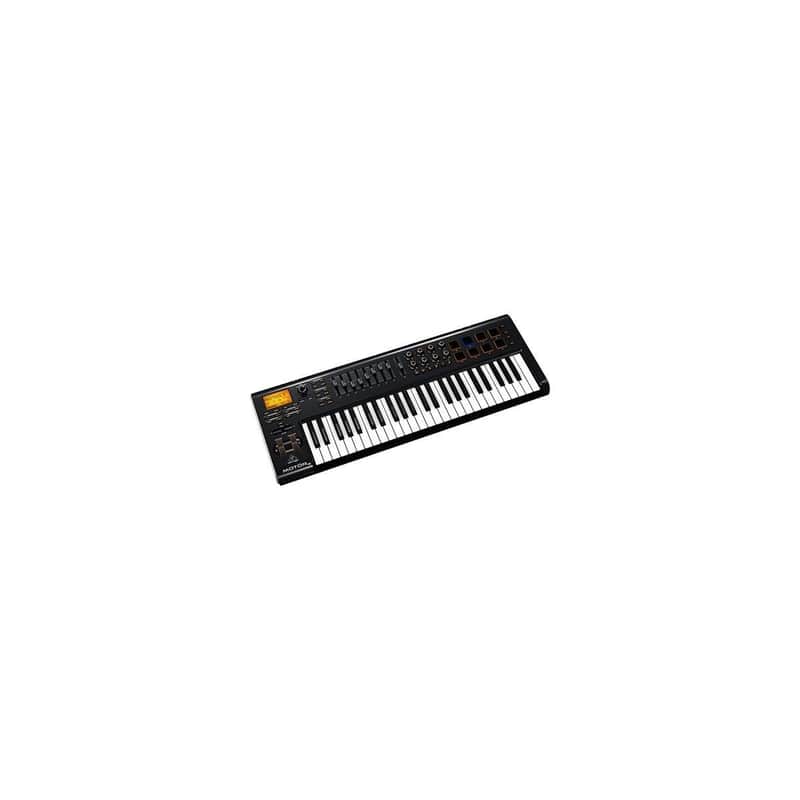 Behringer MOTÖR 49 49-Key USB/MIDI Master Controller Keyboard with Motorized Faders and Touch-Sensitive Pads image 1