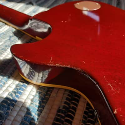 Gibson Les Paul Deluxe 1974 - Wine Red image 9