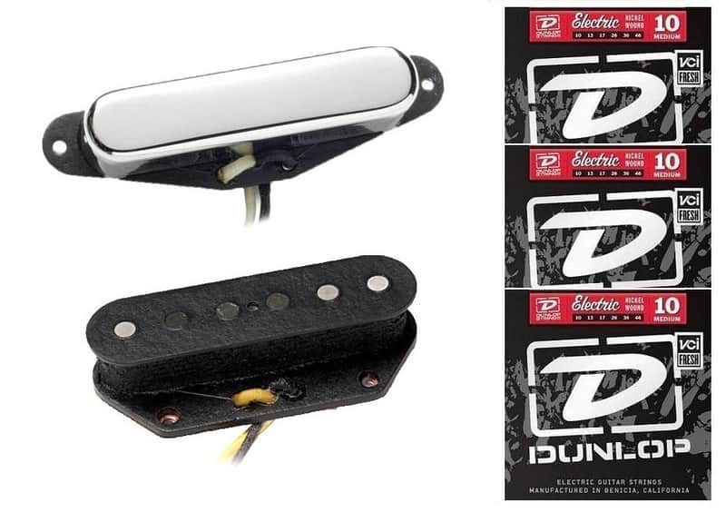 Seymour Duncan Vintage '54 Tele Pickup Set - STR-1 Rhythm & STL-1 ( FREE STRINGS ) image 1