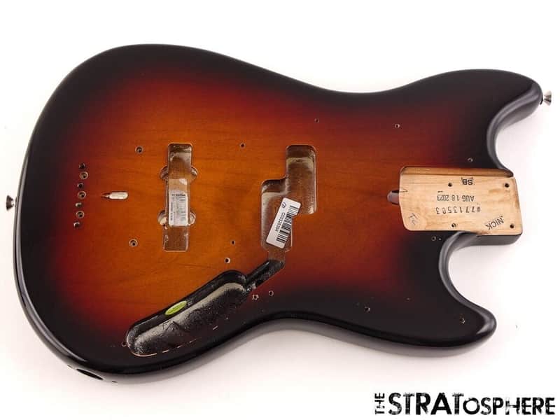 Fender American Performer Mustang Bass BODY USA Parts Sunburst. image 1