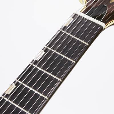 1973 Carl Barney No. 14 7-String Archtop Electric Acoustic Jazz Guitar Dark Sunburst Vintage Original Rare Early Production Made for Bucky Pizzerelli w/ Original Hard Case image 20