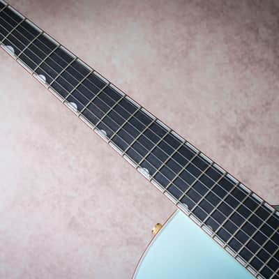 GRETSCH MIJ Falcon G6136T Limited Edition "Creme de Marine Blue + Ebony" (2014) image 10