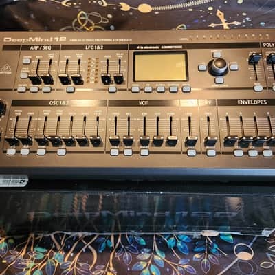 Behringer DeepMind 12D Desktop 12-Voice Polyphonic Analog Synth Module 2016 - Present - Black