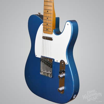 Fender Road Worn 50's Telecaster Lake Placid Blue with Hardshell Case image 5