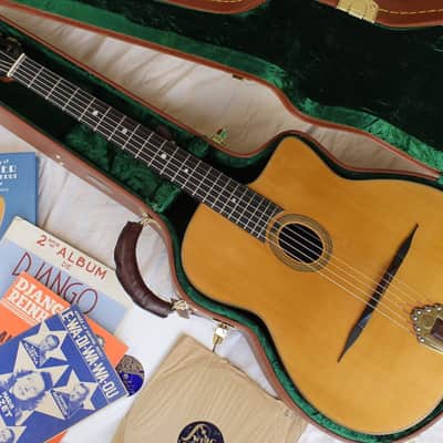 Original 1942 Selmer Maccaferri Django petit bouch Gypsy Jazz Guitar 1942 natural image 5