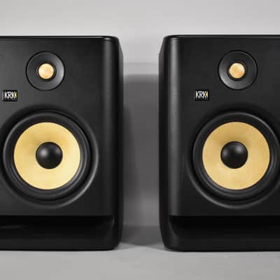 KRK Rokit RP7 7" Active Studio Monitor Pair Black image 2