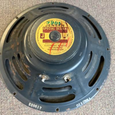 Pair of Jensen C12Q Vintage Ceramic 12" 40-Watt 8ohm Guitar Speakers image 2