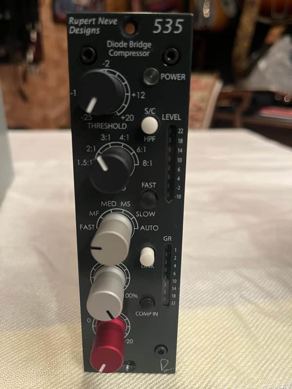 Rupert Neve Designs 535 500 Series Diode Bridge Compressor Module 2017 - Present - Shelford Blue image 1