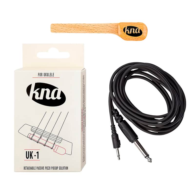 KNA Pickups UK-1 Bridge-Mounted Piezo Pickup for Ukulele image 1