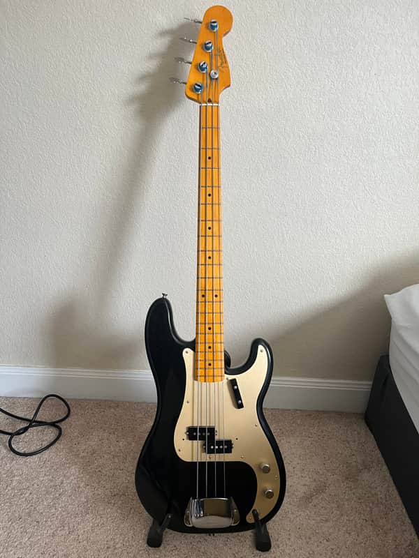 Fender Classic Series '50s Precision Bass Lacquer 2014 - 2017 - Black image 1