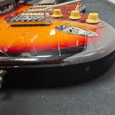 Used Squier by Fender Strat Stratocaster Electric Guitar image 21