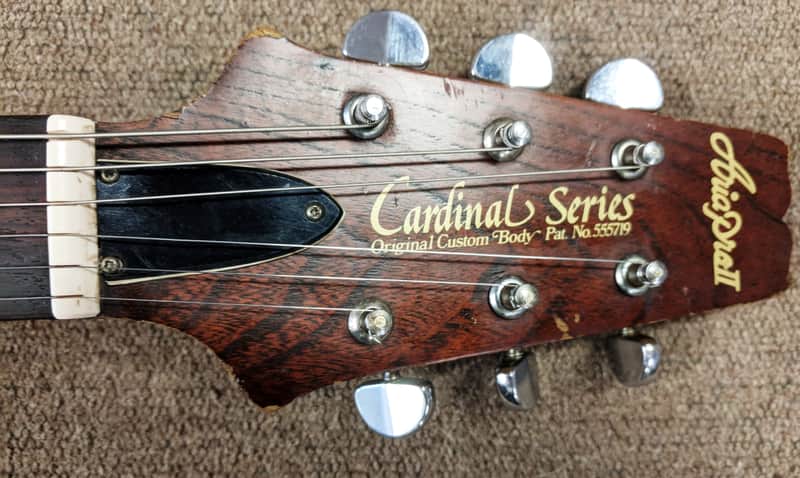 1980's Aria Pro II Cardinal Series CS-250 Stained Ash | Reverb