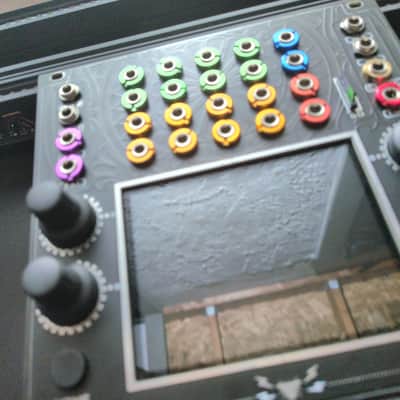 1010 Music Bitbox w/Audio Parasites Inverted Black Panel & Befaco Banananuts - Sampler, Looper, Slicer & Recorder w/original Silver Panel - 2016 - 2020 image 4