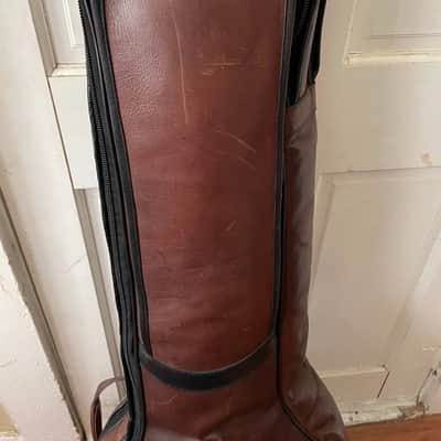 Probag Leather DOUBLE gig bag for Electric Bass 2022 image 9