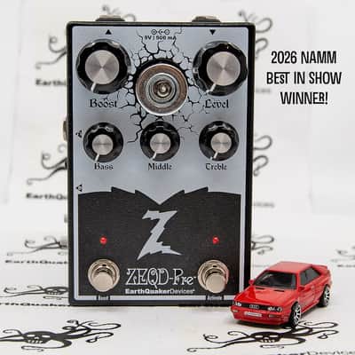 EarthQuaker Devices ZEQD-Pre Tube Preamp -  The All-Analog Simulation and Preamp Solution image 7